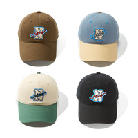 Topi Baseball Unisex Ukuran Besar 100% Katun, Model Crown Dalam, Cocok untuk Olahraga Luar Ruangan Musim Panas, Motif Leopard Dot, Logo Bordir Custom, Produksi Terbatas
