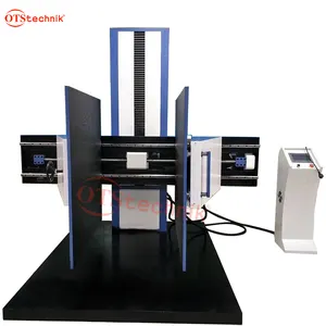 Máquina de teste de braçadeira de resistência de embalagem de papelão, máquina de compressão de braçadeira de embalagem de papel