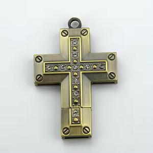 Thiết kế tốt nhất thương hiệu đồ trang sức hình chữ thập USB Flash <span class=keywords><strong>Memory</strong></span> Stick 2TB USB Flash Drive - Product Image 5