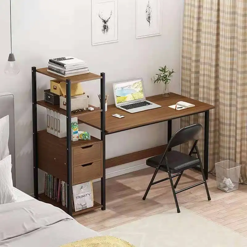 Bureau en bois massif au style vintage, meuble de bureau, personnalisé et unique, luxueux, idéal pour un comptoir