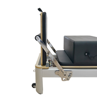 Réformateur de Pilates professionnel de qualité allemande Lit à noyau en aluminium argenté Oem Pilates Reformer