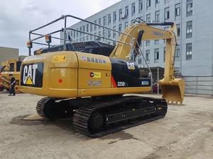Excavatrice sur chenilles CAT 325D d'occasion en bon état, faible nombre d'heures de fonctionnement, hydraulique stable, puissance élevée pour les projets de construction - Product Image 4