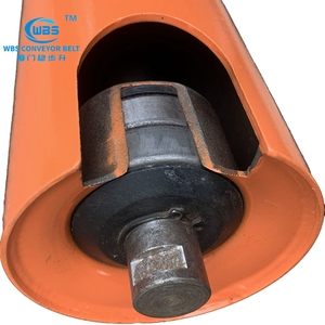 Rouleau de convoyeur à montée stable de 100 mm de diamètre pour le transport de matériaux, applications minières, usines de pierres, charbon et métallurgie - Product Image 4