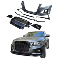 Kit carrosserie avant style RSQ5 avec calandre pour Audi Q5 SQ5 B8 8R 2008 2009 2010 2011 2012, amélioration facelift pour Q5 SQ5