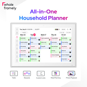 <span class=keywords><strong>Calendario</strong></span> Digital Inteligente de Pared de 21.5 Pulgadas con Aplicación Whale Framely, Sincronización con <span class=keywords><strong>Google</strong></span> Calendar, Organizador de Horarios - Product Image 3