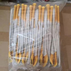 Venta al por mayor baratos guantes de trabajo de cuero de alta resistencia vaca Split construcción seguridad guantes de trabajo para los hombres - Product Image 5