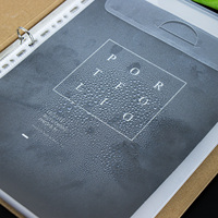 Pochette de classement transparente en PP A4 A5 B5 avec boucle de déverrouillage latérale, pour feuilles mobiles verticales et horizontales, idéale pour l'école et le bureau