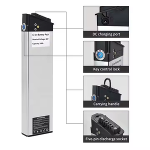 Складной Аккумулятор для электровелосипеда 52 В/48 В/36 В 17,5 А/ч, 16 А/ч, 15 А/13 А/ч, литий-ионный аккумулятор 1200 Вт, 1000 Вт, для складывания встроенного электрического велосипеда - Product Image 3