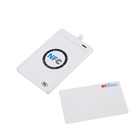 Lector y Escritor NFC Sin Contacto de 13.56MHz ACS ACR122U Classic 1K USB, Lector RFID NFC para Tarjetas Inteligentes Sin Contacto