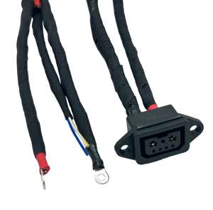 Индивидуальный жгут проводов для электросамоката Segway Ninebot серии F90 - 2+5-контактный разъем для зарядки литиевой батареи (гнездо) - Product Image 4