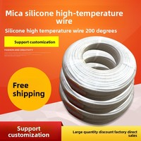 Tube chauffant en silicone mica haute température 500 degrés, résistant au feu et aux flammes, pièces de chauffage électromagnétique, 2,5 kg