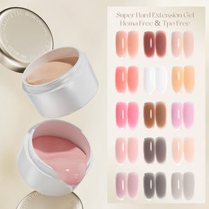 <span class=keywords><strong>Gel</strong></span> dur en caoutchouc rose nude pour ongles, mousse d'extension, <span class=keywords><strong>gel</strong></span> pour ongles, <span class=keywords><strong>gel</strong></span> de contrôle gratuit Hema Free Tpo - Product Image 1