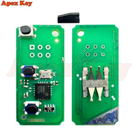 Clé de voiture à distance 433 MHz 4D63 40 bits pour Ford Fusion Focus Mondeo Fiesta Galaxy avec lame HU101, clés pliables pour véhicule