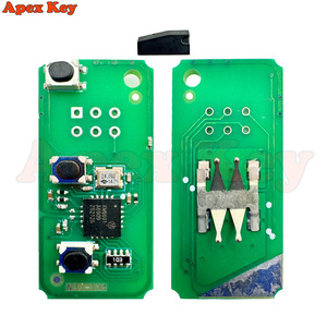 กุญแจรีโมทรถยนต์ 433MHz 4D63 40 บิต สำหรับ Ford Fusion Focus Mondeo Fiesta Galaxy ใบมีด HU101 กุญแจพับได้ - Product Image 2