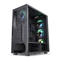 AntarcChill RGB Gaming case Computer with Glass Atx Computer case Pc case Desktop Gabinete Gamer RGB Boitier Pc Gamer