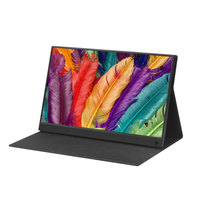 Écran de jeu portable Slim 1080p 144hz Type-c LCD tactile 13,3 15,6 pouces pour ordinateur portable et PS4
