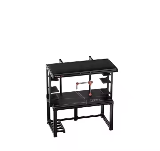 Qianli 1.5m/1.8m Metal Repair Desk with Mechanical Arm Dedicated Workbench for Electronic PCB Motherboard Repair