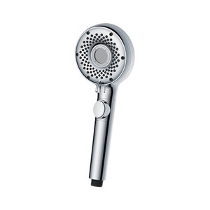 Microbubble <b>Shower</b> Head Set Handheld Spray Massage Beauty Bubble Rain Round Plating Technology - Product Image 5