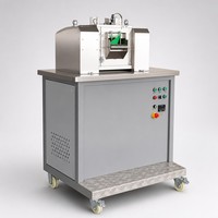 Máquina de Peletización de Plástico, Rodillo de Acero Inoxidable, Molino de Dos Rodillos, Mezcladora de Compuestos de PE PP para Alimentos y Medicamentos, Granuladora, CE ISO