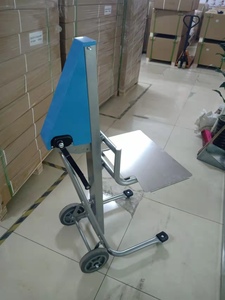 New Style Portable Forklift Load Capacity 120 kg Hand Winch <strong>Manual</strong> <strong>Stacker</strong> - Product Image 2