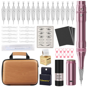 Kit Completo de Tatuaje Inalámbrico, Máquina de Tatuaje Integrada, Pluma para Cejas, Herramienta de Belleza para Uso Profesional en Estudios de Tatuaje y PMU - Product Image 5