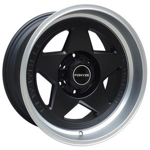 Fonyee สำหรับ Black RHINO 4x4 Off Road 17 <span class=keywords><strong>18</strong></span>นิ้ว9 J 6X139.7 CB 110.1จานลึกเว้า5พูด6หลุมล้อรถยนต์ขอบ - Product Image 1