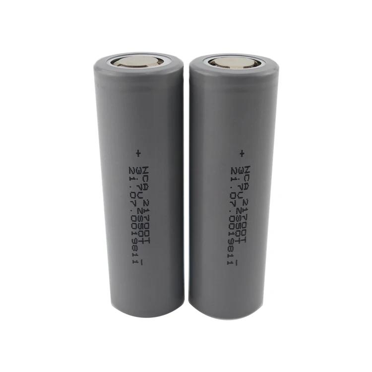 ราคาถูก NCR 21700T 21700 4500MAh แบตเตอรี่ลิเธียมรถจักรยานยนต์พลังงานแสงอาทิตย์ทาวเวอร์แบตเตอรี่