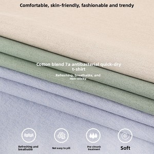 Produttore OEM/ODM, T-shirt Personalizzata con Logo, Stampa a Colori, Asciugatura Rapida, Unisex, Collo Tondo, Oversize, Maglietta Pesante da Uomo - Product Image 3