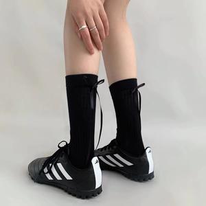 Calze lunghe stile balletto <span class=keywords><strong>con</strong></span> fiocchi JK, <span class=keywords><strong>collant</strong></span> a tinta unita, calze a gamba corta in poliestere-cotone ecologico, <span class=keywords><strong>cuciture</strong></span> senza <span class=keywords><strong>cuciture</strong></span>, da donna - Product Image 2