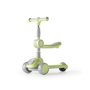Trottinette pliable 3 roues en plastique pour enfants 2026 avec lumières musicales et fonction anti-basculement, à pousser et à glisser, pour les 3 ans et plus - Product Image 6