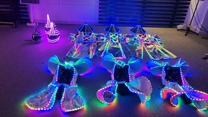 Disfraz de Robot Gigante con Luces LED, Traje de Baile Luminoso a Todo Color para Adultos, para Escenario - Product Image 2