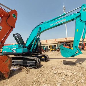Excavatrices d'occasion Kobelco SK200D de 20 tonnes, SK70, SK75, SK130, SK140, SK250, machine de construction hydraulique à chenilles, chargeuse-pelleteuse, pelle - Product Image 3