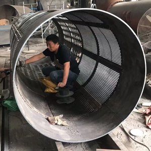 Kömür cevheri eleme davul filtre Trommel için endüstriyel sınıf karbon çelik rulo titreşimli ekran makinesi tarama - Product Image 4