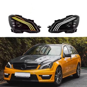 <span class=keywords><strong>Fari</strong></span> LED Aggiornati per <span class=keywords><strong>Mercedes</strong></span> Benz <span class=keywords><strong>Classe</strong></span> C W204, <span class=keywords><strong>Fari</strong></span> LED 2012-2014, Fanali Modificati Full LED Plug and Play - Product Image 2