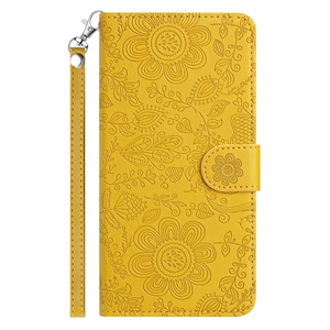 Étui à rabat imprimé fleur en PU pour Samsung A05S/A15/A25/A55/A35, pour <span class=keywords><strong>Galaxy</strong></span> S21FE étui en cuir portefeuille - Product Image 3