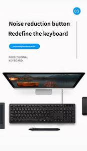 Manufacturer White Full <b>Keyboard</b> 104 Keys Big Size Silent Wired Typing <b>Keyboard</b> Arabic Typing Wired <b>Keyboard</b> - Product Image 4