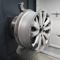 Máquina de Corte de Diamante Automática para Reparación de Llantas de Aleación y Torno de Renovación de Ruedas AWR29L