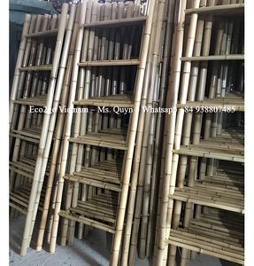 บันไดห้องน้ำพับได้คุณภาพสูง 100% ทำจากไม้ไผ่ธรรมชาติ เป็นมิตรกับสิ่งแวดล้อม 4 ขั้น - บันไดขั้นบันไดรักษ์โลกจาก Eco2go เวียดนาม - Product Image 6