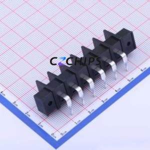 KF35RM-8.25-6P Barrier Terminal Block Bent Lead Through Hole,P=8.25mm Connector Two Sides 8.25mm 1x6P Right Angle Pin - Product Image 2