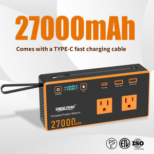 삼원계 리튬 미니 백업 배터리 휴대용 파워 스테이션 (노트북, AC 캠핑, 사무용, 노트북용 보조 배터리 스테이션) - Product Image 5