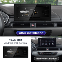 Nuevo sistema multimedia inalámbrico para automóvil con Android AUTO y CarPlay, pantalla de 12.3 pulgadas para Audi A4 A5 S5 B9, reproductores de video para automóvil