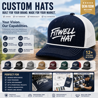 Casquette Trucker en Maille Coréenne Personnalisée OEM ODM avec Visière Courbe et Broderie de Logo Frontal