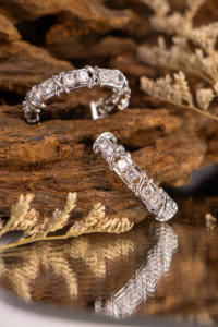 Juego de Pendientes de Diseño Exclusivo para Mujer, Estilo Bohemio, Pendientes de Aro Plateados, Joyería de Alta Gama para Boda/Aniversario - Product Image 5