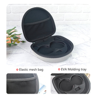 Vente en gros de casque sans fil, étui étanche pour casque de jeu, EVA pour accessoires informatiques