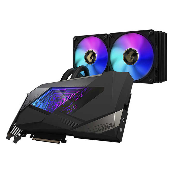 GIGABYTE AORUS RTX 3080TI XTREME WATERFORCE 12G LHR Used GPU
