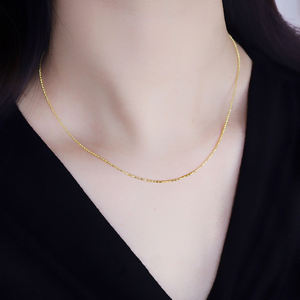 Cadena de bolas pequenas de cuentas de plata de ley plain sem précieux chapelet en <span class=keywords><strong>argent</strong></span> sterling 925 collier perle petite chaîne de boule - Product Image 6