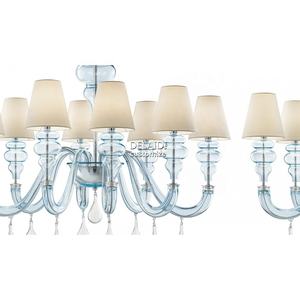 מנורות מעצבים יוקרה מפוצצים יד אורות מפוצצים מוראנו זכוכית נברשת סלון בית תליון תאורה - Product Image 4