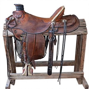 Vente en gros Selle de course anglaise personnalisée BS International en cuir avec arceau en bois, souple, confortable et durable, modèle Box Best Horse - Product Image 3