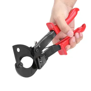 Heavy Duty 240mm Ratchet Cable Cutter Herramienta manual de corte de alambre para cortar cable de cobre y aluminio