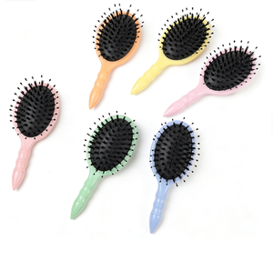 Brosse démêlante Taolu personnalisée avec logo, en poils de sanglier naturels, <span class=keywords><strong>pour</strong></span> extensions de cheveux, utilisation à <span class=keywords><strong>sec</strong></span> et humide, idéale <span class=keywords><strong>pour</strong></span> les cheveux bouclés - Product Image 1